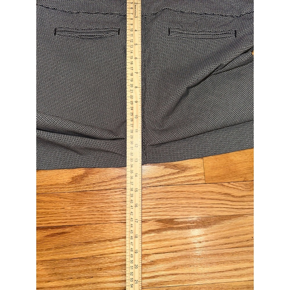 Hilary Radley Womens‎ Pants Sz 12 black White Office Work wear - Picture 7 of 10